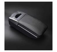 Reposabrazos De Coche Para Hyundai Para Solaris/Para Verna/Para Grand Para Avega Caja De Apoyabrazos Central Almacenar Contenido Con Portavasos Cenicero(Black thread)