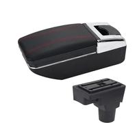 Reposabrazos De Coche Piezas De Modernización Caja De Almacenamiento Interior Para Chevy Para Sonic Para Aveo(A1 red line)