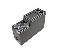 Reposabrazos De Consola Central Con Carga Inalámbrica Para Teléfono Para VW Para Caravelle/para Multivan T5 T6 2003-2021(4TH gray)