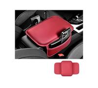 Reposabrazos De Cuero Para Mazda Cx-5 Cx5 CX 5 2012-2022, Cojín De Cuero Bolsillo De Almacenamiento Soporte Para Los Codos(Red)