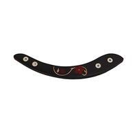 Reposabrazos de Guitarra de Madera - Reposabrazos de Guitarra Acústica Autoadhesivo con Patrón Tallado - Guanteletes de Reposabrazos de Guitarra de Madera Maciza para Piezas de