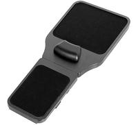Reposabrazos de madera VIVO con longitud ajustable para rat n y plataforma extensible para coj n de mu eca. Se fija a la silla con correas. Negro