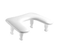 Reposabrazos de manicura para uñas Techs en forma de U, ajustable, reposabrazos, soporte de mano de cuero, soporte de uñas, almohada de mano artística, almohada de mano