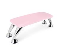 Reposabrazos de piel de microfibra para manicura, soporte de uñas para mesa de salón de belleza, escritorio