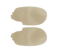 Reposabrazos De Puerta Delantera, 2 Piezas, Cubierta Cuero Microfibra Para Acura TSX 2009-2014(Beige)