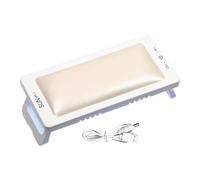 Reposabrazos de uñas con lámpara LED UV, geles, secador, manicura, manicura, cojines para diseños de almohadas de mano para almohada de mano