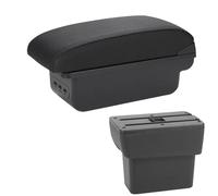 Reposabrazos Del Automóvil Para Nissan Para Note Para E-Power 2016-2022 Accesorios De Reacondicionamiento Para Guantera Central Del Reposabrazos Coche Apoyabrazos(B Black line 3USB)