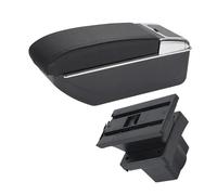 Reposabrazos Del Automóvil Para Skoda Para Octavia Para Yeti Mk2 A5 Reposabrazos Caja De Almacenamiento Accesorios Piezas Interiores Coche Apoyabrazos(B Black line 7USB)