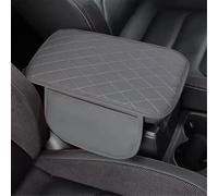 Reposabrazos del coche Almohadilla Para Reposabrazos De Coche Con Bolsa De Almacenamiento Lateral Protector Del Reposabrazos Central(GRAY)