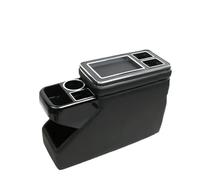 Reposabrazos Del Coche Para Benz Para Viano Para Vito Coche De Negocios Tanque Almacenamiento Carga Móvil USB Central Pasamanos Delanteros Caja Apoyabrazos(A gray)