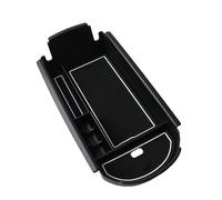 reposabrazos del coche Para Toyota C-HR para CHR 2017-2021 Caja de almacenamiento para reposabrazos central de automóvil Soporte Organizador de consola central Accesorios de limpieza(Blanco)