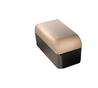 Reposabrazos Del Coche Reposabrazos De Consola Central Convertible Para Coche, SUV, Con Organizador Portavasos Elevable Apoyabrazos(Beige)