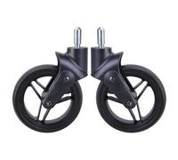 Reposabrazos delantero y trasero de repuesto para cochecito de bebé, rueda de goma para cochecito de bebé Yoya Plus Yoya Plus, de cuero, pasamanos