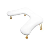 Reposabrazos en forma de U para manicura, para uso en salón de manicura y bricolaje en casa.