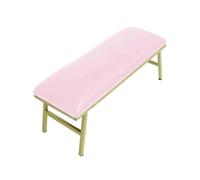 Reposabrazos for uñas, soporte de escritorio, mesa, estación, cojín resistente for el hogar, salón, arte, técnico principiante para Soporte(Pink)