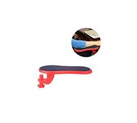 Reposabrazos giratorio para ordenador, reposamuñecas ajustable, soporte para el hogar y la oficina (rojo)