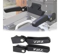 Reposabrazos Motocicleta Kit De Apoyabrazos para Asiento Trasero Motocicleta, Caja Plegable para Pasajero, Accesorios para para Benelli TRK251 TRK 251(White)