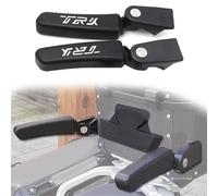 Reposabrazos Motocicleta para Benelli TRK502 TRK 502 Caja Trasera Plegable para Pasajero De Motocicleta Kit Apoyabrazos para Asiento Trasero Accesorios para(White)