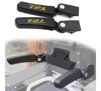 Reposabrazos Motocicleta para Benelli TRK502 TRK 502 Caja Trasera Plegable para Pasajero De Motocicleta Kit Apoyabrazos para Asiento Trasero Accesorios para(Gold)