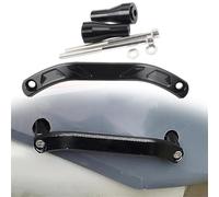 Reposabrazos Motocicleta para GasGas EX125 EC125 MC125 2021 2022 2023 Accesorios para Motocicletas Manillar Trasero Barra De Agarre para Reposabrazos Pasajero Aleación Aluminio CNC(Nero)