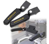 Reposabrazos Motocicleta para Suzuki V-Strom DL 1000 DL1000 Apoyabrazos para Asiento Trasero Pasajero Motocicleta, 2 Piezas, Caja Trasera para, Kit De para(Gold)