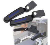 Reposabrazos Motocicleta para Suzuki V-Strom DL 250 DL250, Caja Trasera Plegable para Pasajero De Motocicleta, Kit Apoyabrazos para Asiento Trasero, Accesorios para(BLU)