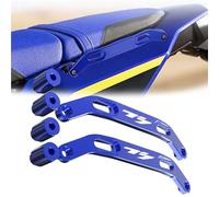 Reposabrazos Motocicleta para Yamaha T7 2019-2023 2022 2021 2020 Accesorios para Motocicletas Reposabrazos Trasero para Pasajero Asiento del Acompañante Barra De Agarre Pasamanos Manillar(BLU)