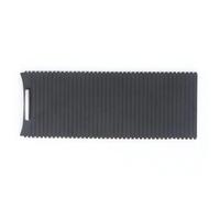 Reposabrazos Organizadores Caja de almacenamiento para persianas enrollables deslizantes con cremallera para Golf 6 MK6 2006-2014 5KD832531 consola central(Black)