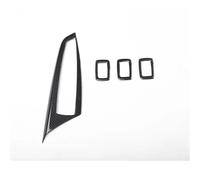 Reposabrazos Organizadores Kit interior para coche BMW X3 F25 X4 2011-2016 RHD, conjunto de panel de puerta y engranaje, cubierta de tablero embellecedora(H Red)