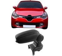 Reposabrazos para automóvil,Compatible con Clio MK4 IV 2014 2015 2016 2017 2018 LHD Interior del automóvil Reposabrazos de Cuero Consola Central Caja de Almacenamiento