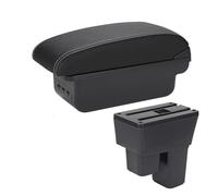 Reposabrazos para automóvil, Compatible con Fit, para Jazz 2 2008 2009 2010 2011 2012 2013 Caja de Almacenamiento para reposabrazos de Coche Caja de Almacenamiento para reposabrazos de Coche