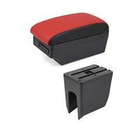 Reposabrazos Para Coche Caja Almacenamiento Central Retroadaptación Interna Carga USB Accesorios Para Coche Para Renault K-ZE Para Dacia Para Primavera Caja Reposabrazos Coche(C2 7 USB)