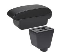 Reposabrazos Para Coche Caja De Almacenamiento Piezas De Almacenamiento Accesorios Interiores Reequipamiento Para Renault Para Clio 3 4 CFCPKOYOZD(C3 Black white NOUSB)