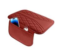 Reposabrazos para coche, cojín suave para reposabrazos de coche, cojín para reposabrazos de coche con de almacenamiento para teléfono móvil, cojín elevador de consola central para coche, camión