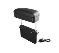 Reposabrazos para coche Reposabrazos para coche, organizador de accesorios para reposabrazos, cojín para soporte codo para, mapa calor universal(Black Type 2)