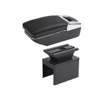 Reposabrazos para Hyundai para I20 2021 2022 2023 2024 Caja De Almacenamiento De Piezas Interiores Accesorios Reposabrazos Coche(A Black Line NO USB)