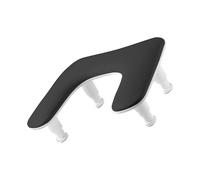 Reposabrazos para manicura Techs en forma de U, reposabrazos ajustable de piel, soporte de mano para arte de uñas, soporte para pintar uñas