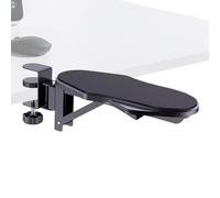 Reposabrazos para ordenador de oficina - Extensión de apoyabrazos para ordenador, soporte para reposamuñecas brazo ajustable | Soporte ergonómico para el reposamuñecas, bandeja de extensión D