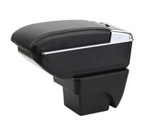 Reposabrazos para Seat Ibiza 6F 2017-2024 Mk5 Consola Central Compartimento De Almacenamiento Grande para Honda City Piezas Interiores De Fibra De Carbono