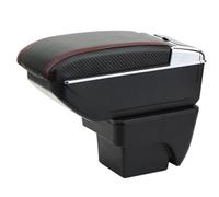 Reposabrazos para Seat Ibiza 6F 2017-2024 Mk5 Consola Central Compartimento De Almacenamiento Grande para Honda City Piezas Interiores De Fibra De Carbono