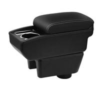 Reposabrazos para Seat Ibiza 6J Ibiza 4 IV 2008-2016 Consola Central Gran Capacidad Compatible con Coche Compartimento De Almacenamiento Interior con Portavasos
