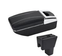 Reposabrazos Para Suzuki Para Celerio Consola Central Piezas Modificación Caja Almacenamiento Accesorios Para Coche(A3 white line NO USB)