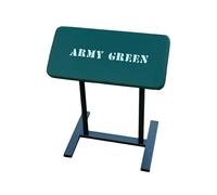 Reposabrazos para tatuaje Army Green, soporte ajustable en altura, base estable