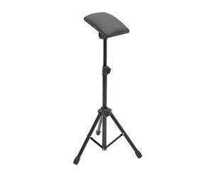 Reposabrazos para tatuaje, soporte de brazo de tatuaje reclinable 180°, apoyabrazos altura ajustable 77-127 cm, cojines de tatuaje de alta densidad, trípode de hierro para salón de tatuajes de estudio