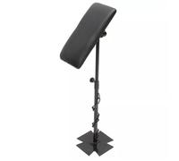 Reposabrazos para tatuaje, soporte para reposabrazos de tatuaje, altura ajustable, 68 - 100 cm, para tatuaje, reposabrazos para las piernas, para el hogar, estudio de tatuaje, color negro