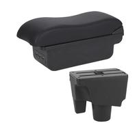Reposabrazos para Toyota para Aqua y para Prius C caja de almacenamiento con piezas especiales accesorios interiores para coche.(B2 Black line 3USB)