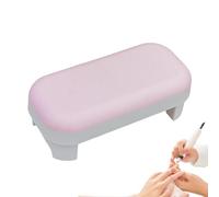 Reposabrazos para uñas, reposabrazos extraíble de silicona, cojín de apoyo para uñas, para salón, hogar, viajes, entusiastas del bricolaje, técnicas, principiantes, mujeres y niñas, para practicar