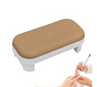Reposabrazos para uñas - Reposabrazos portátil de silicona - Reposabrazos para escritorio de uñas, para mujeres, niñas, principiantes, entusiastas, técnicas, manicura, , hogar y viajes