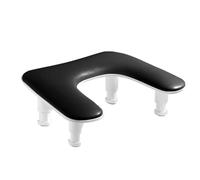 Reposabrazos para uñas, reposamanos de piel sintética antideslizante, cojín de mano ajustable, cómodo reposamanos, soporte profesional para brazos, reposamanos para principiantes, accesorios de