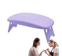 Reposabrazos para uñas, Reposamanos para uñas | Reposabrazos plegable para decoración de - Soporte de mano plegable para cojín de, suministros de decoración de, almohada de manicura par